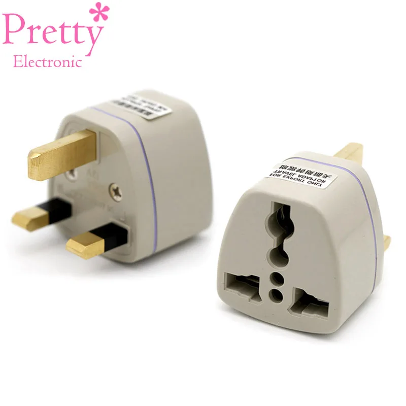 Electrical Power Socket Converter  Adapter Plug For UK Uses power 2500W For Computer Tablet Laptop Singapore Maldives Malaysia