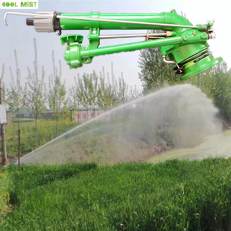 

S050 Irrigation sprinkler 360 degree rotating gardening rocker automatic sprinkler nozzle for agricultural field wheat sprinkler