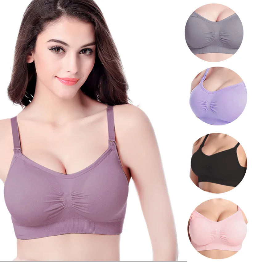 Women Maternity Bra for Feeding Pregnancy Breastfeeding Bra Nursing Underwear Clothes for Pregnant women Clothing Plus size