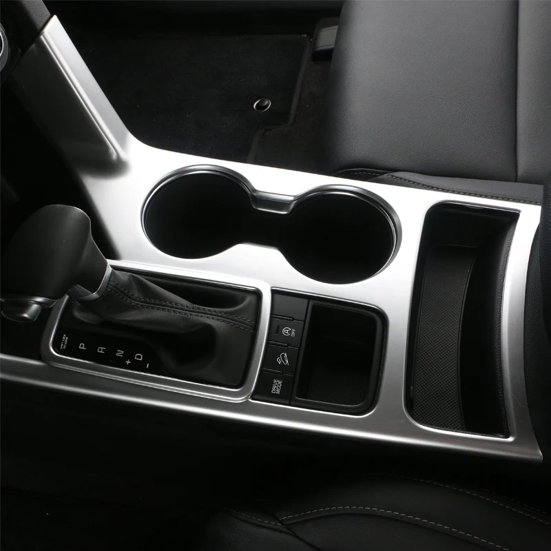 Car Water Cup Holder Decorative Frame Covers Coffee Bottle Placement For Kia Sportage 4 QL 2016-2018 2019 2020 2021 Accessories