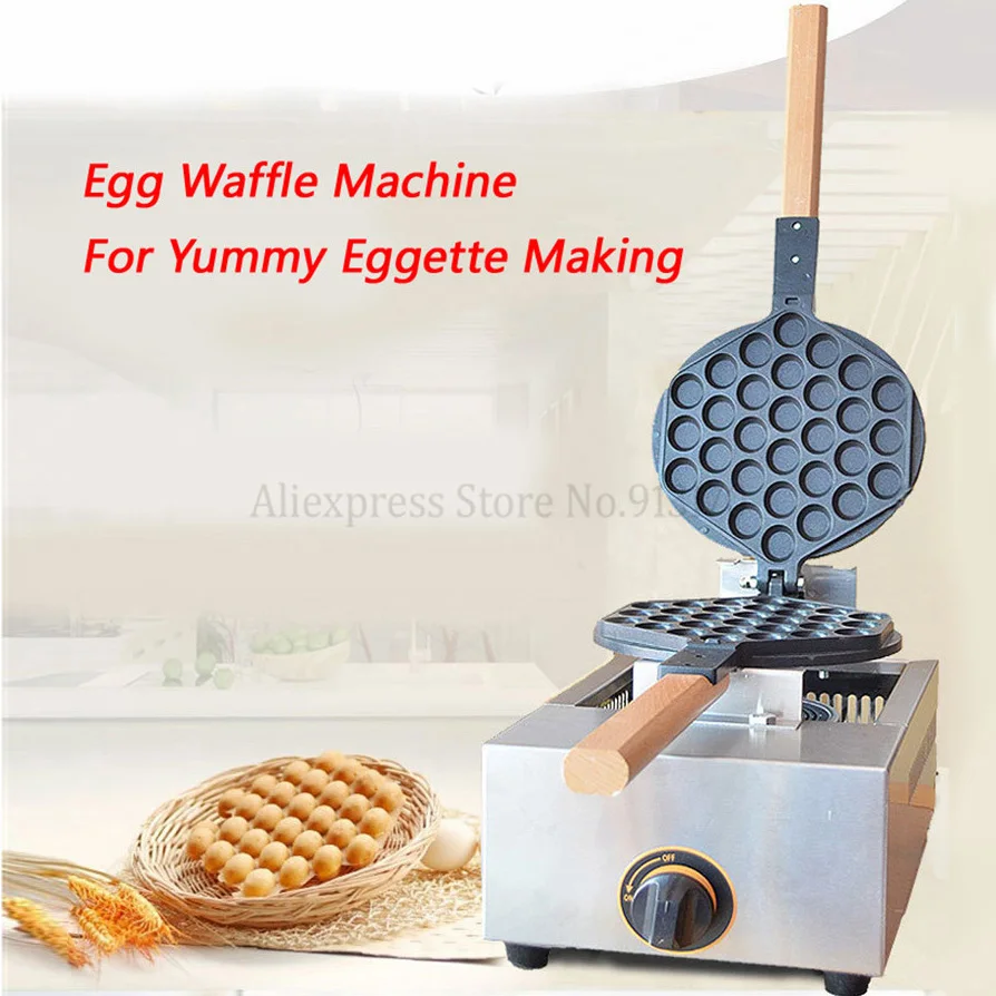 

Gas Egg Waffle Maker Stainless Steel Eggette Puff Waffle Maker Bubble Egg Cake Oven Snack Device