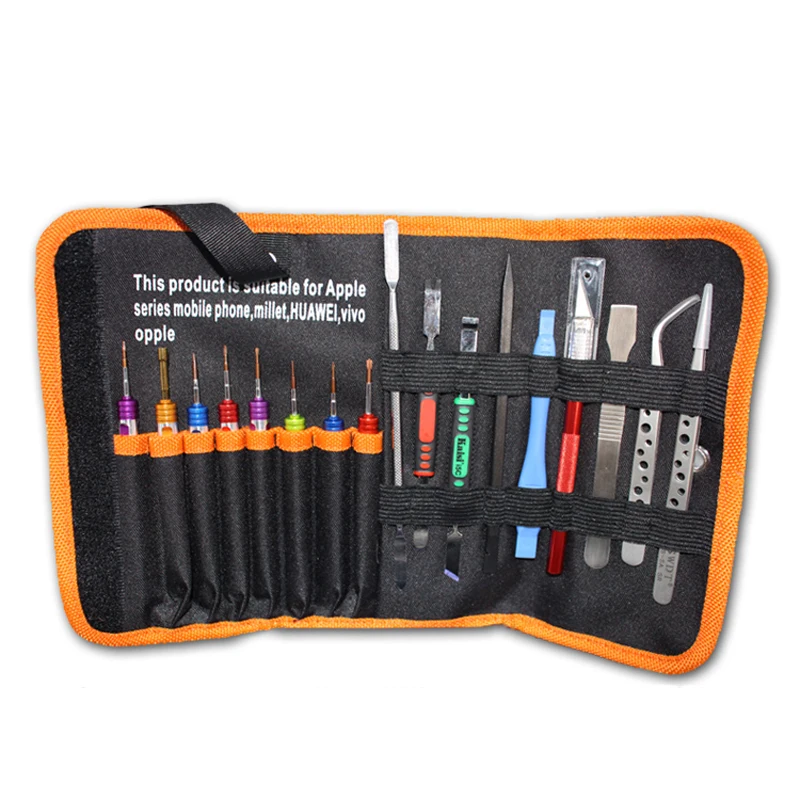 17 in 1 Universal Mobile Phone Repair Tool Kits For Apple Iphone 7 7P 6 6S 5 for iPad fpr Samsung Repair Tools Set