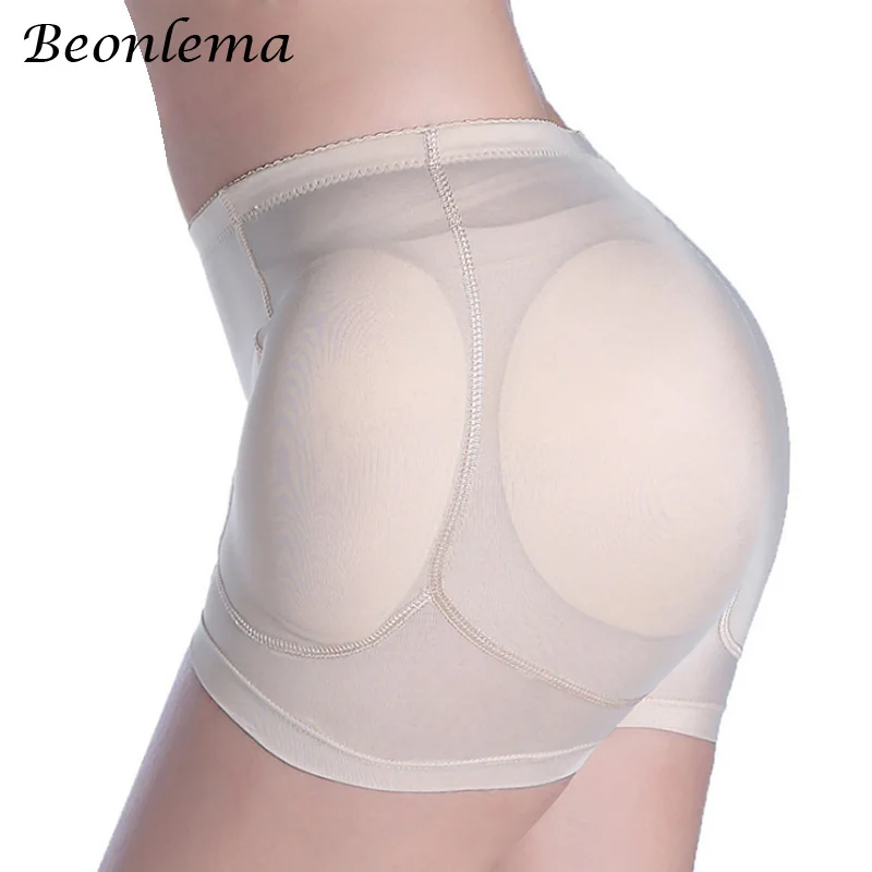 Beonlema Women Padded Panties Gluteus Filling Shapewear Hips Enhancers Fake Butt Push Up Underwear Slimming Body Shapers