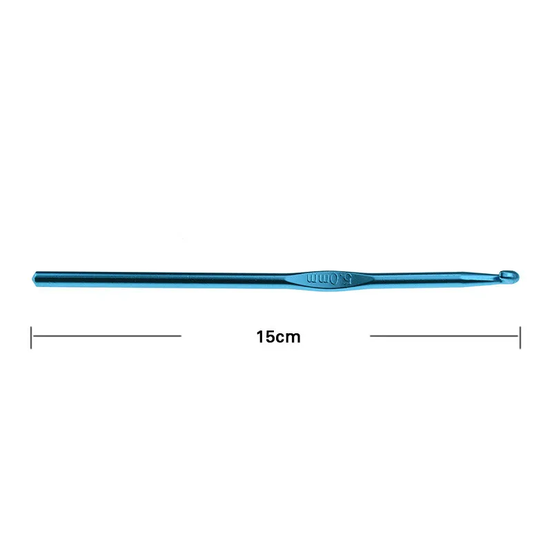KOKNIT 1 szt. Aluminiowe szydełko Multicolor mieszane 2-10mm igły dziewiarskie hak DIY Craft przędza igła do szycia na prezent dla mamy — zdjęcie 6