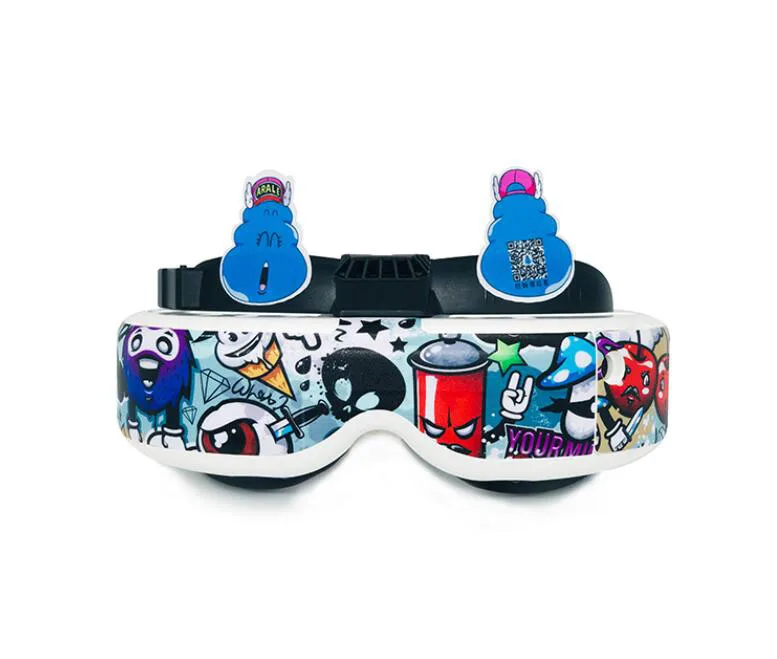 Защитная наклейка, индивидуальная наклейка, запасные части для Fatshark HDO HD3 FPV Googles