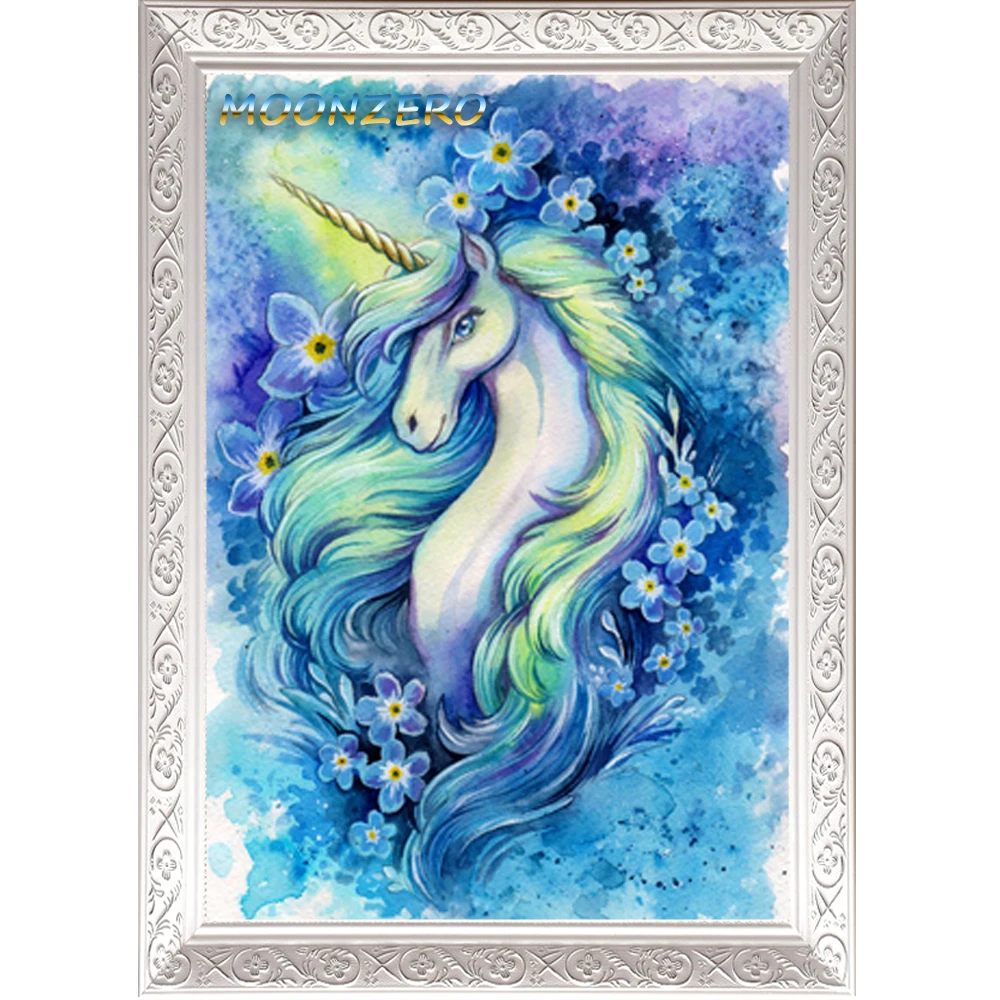 DIY 5D Diamond Mosaic Cartoon Unicorn Handmade Full Rhinestiones Picture Cross Stitch Kit Crystal Embroidery Patterns Hnadicraft