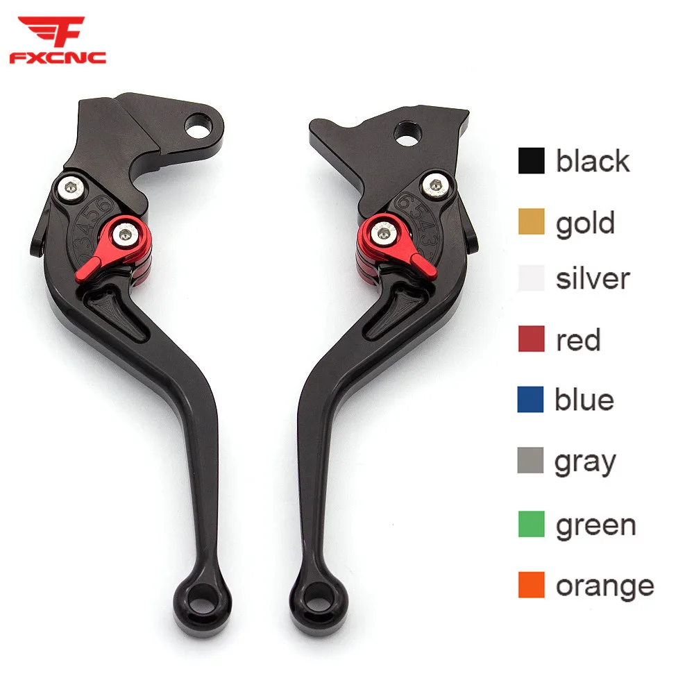 

For TRIUMPH SCRAMBLER. 2006 - 2016 CNC Short Adjustable Motorcycle Brake Clutch Levers Handle Set For TIGER 800/XC 2011 - 2014