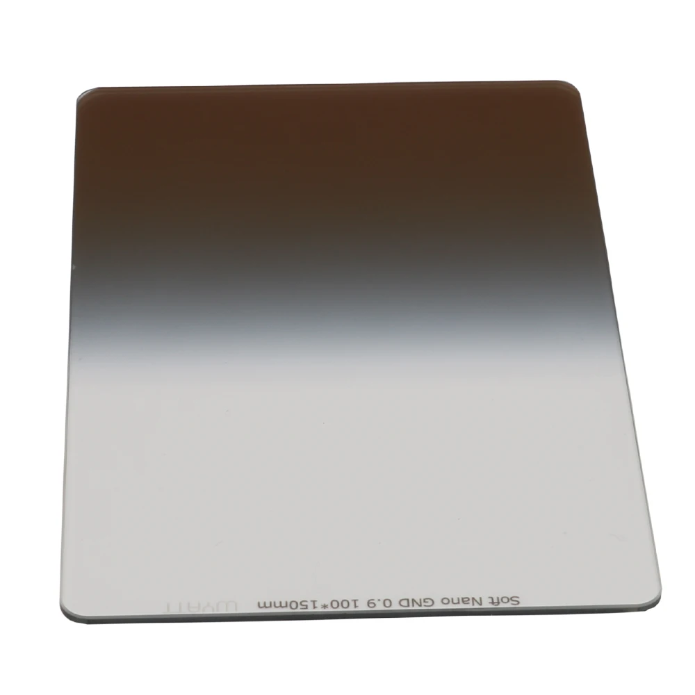 WYATT Professional 100x150mm Square MC Multi-caoted Soft Graduated Neutral Density Filter GND 1.2 0.9 0.6 ND16 8 4 Optical Glass