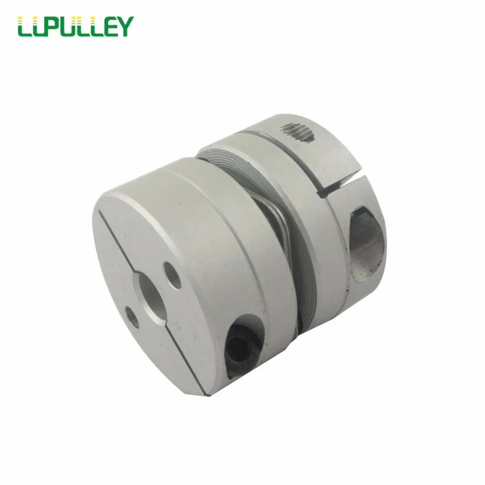 LUPULLEY Flexible Coupling 8mm to 10mm Single Diaphragm Coupling Alloys Bore Dia. 5/6/8/9.525/10mm D26mm L26mm CNC Motor