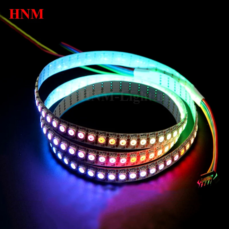 

DC12V 30/60/144LEDs/m WS2815B LED Strip WS2815 Digital Pixel RGB 5050 SMD TV Tape Light,White/Black PCB,IP20/IP65/IP67