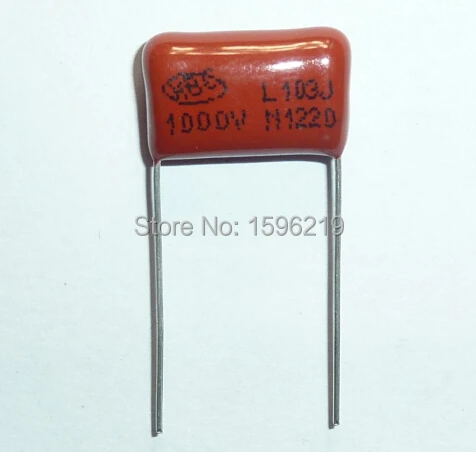 

20pcs CBB capacitor 103 1000V 103J 1KV 0.01uF 10nF P15 CBB13 Metallized Polypropylene Film Capacitor