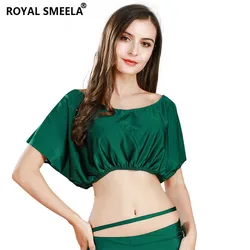 Bellydance Tops Belly Dance Costume Women's Top Sexy Top Crop Tops Belly dancing Elastic Short Top Class lesson Practice clothes