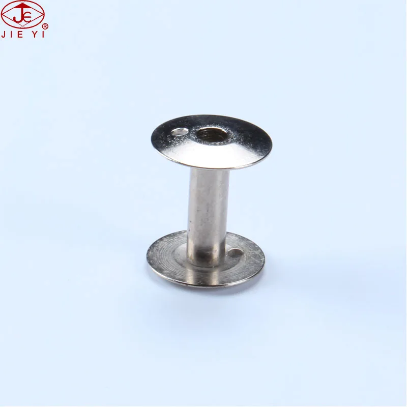 10PCS Sewing machine shuttle hook bobbin core 204 iron white 1 hole BO-204 29092 for sewing TSC-441 TSC-TSU-471 etc