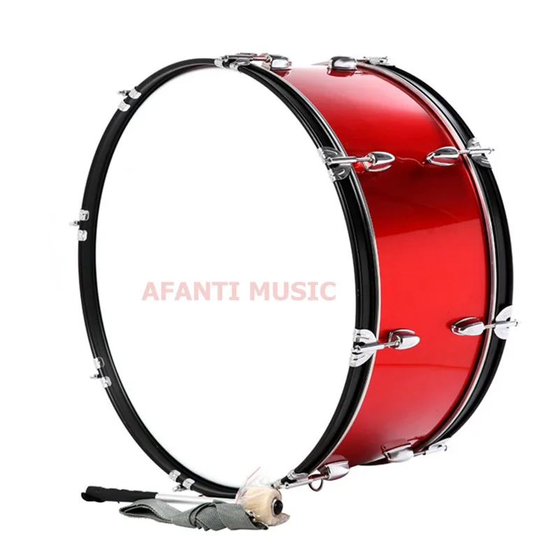 25 inch / Red Afanti Music Bass Drum (BAS-1522)