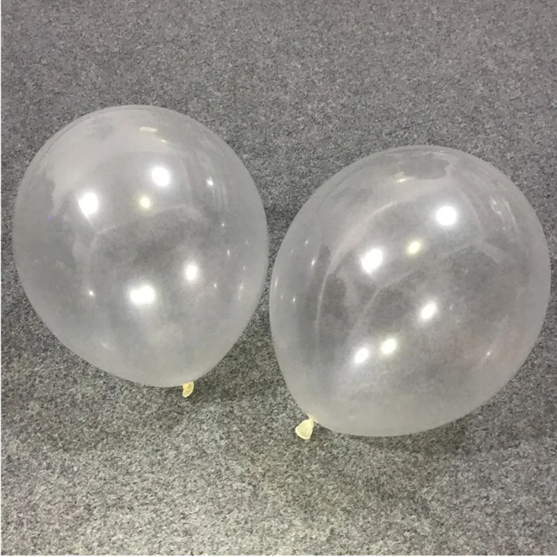 

10pcs 10inch Black Balloons Latex Clear Confetti Balloon Helium Foil Gold Silver Latex Balloons Happy Birthday Wedding Balloons