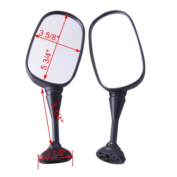 Motorcycle Rear View Mirrors side mirror For HONDA CBR600 F4 99-00 F4I 01-02 CBR919 CBR900 HYOSUNG GT125R GT250R GT650R GT650S