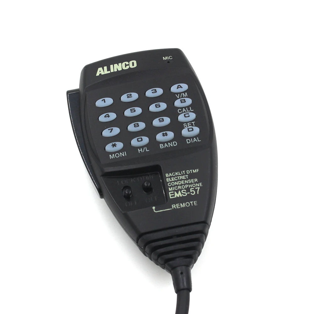 Alinco ไมโครโฟน EMS-57 8pin Dtmf สำหรับ hf/mobile DX-SR8E DX-SR8T DX-70T DX-77T DR-235