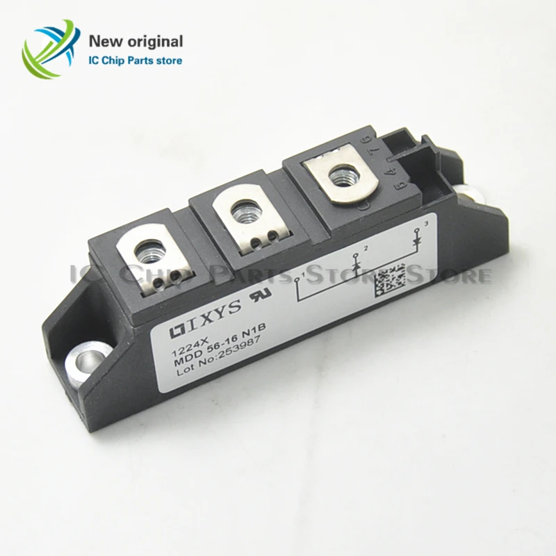 

Φ MDD56 MDD56-16N1B 1/шт оригинальный IGBT модуль MDD56-16