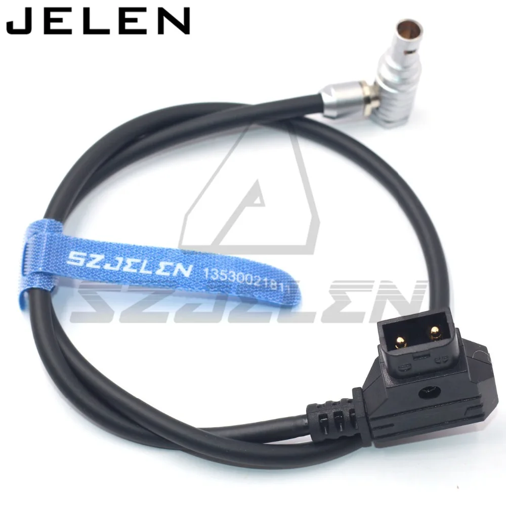 D-Tap to Right angle 0B 2pin Cable for Teradek Bolt Pro 1000/3000ft power cable , Vaxis 2pin power cable