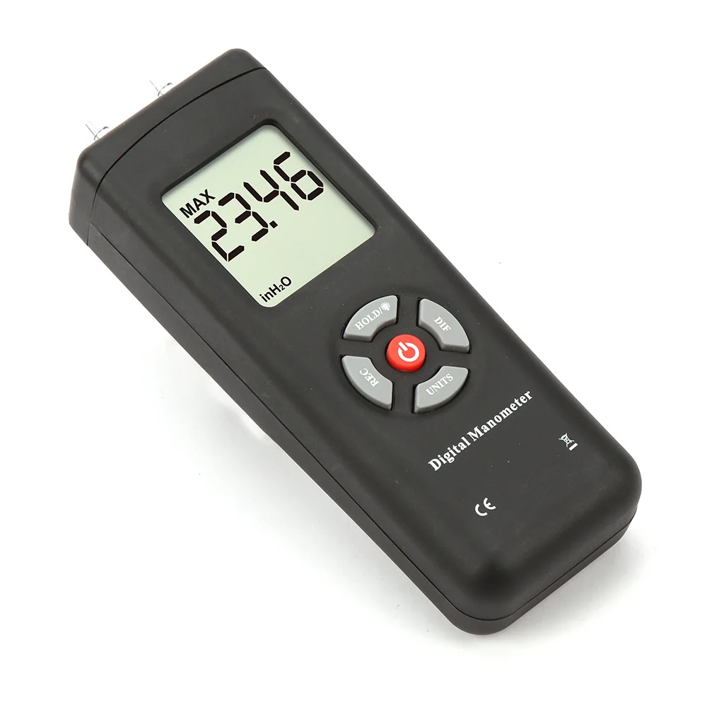 2Psi /5Psi /10Psi Digital Manometer LCD Differential Air Pressure Meter LCD Digital Differential Gauge