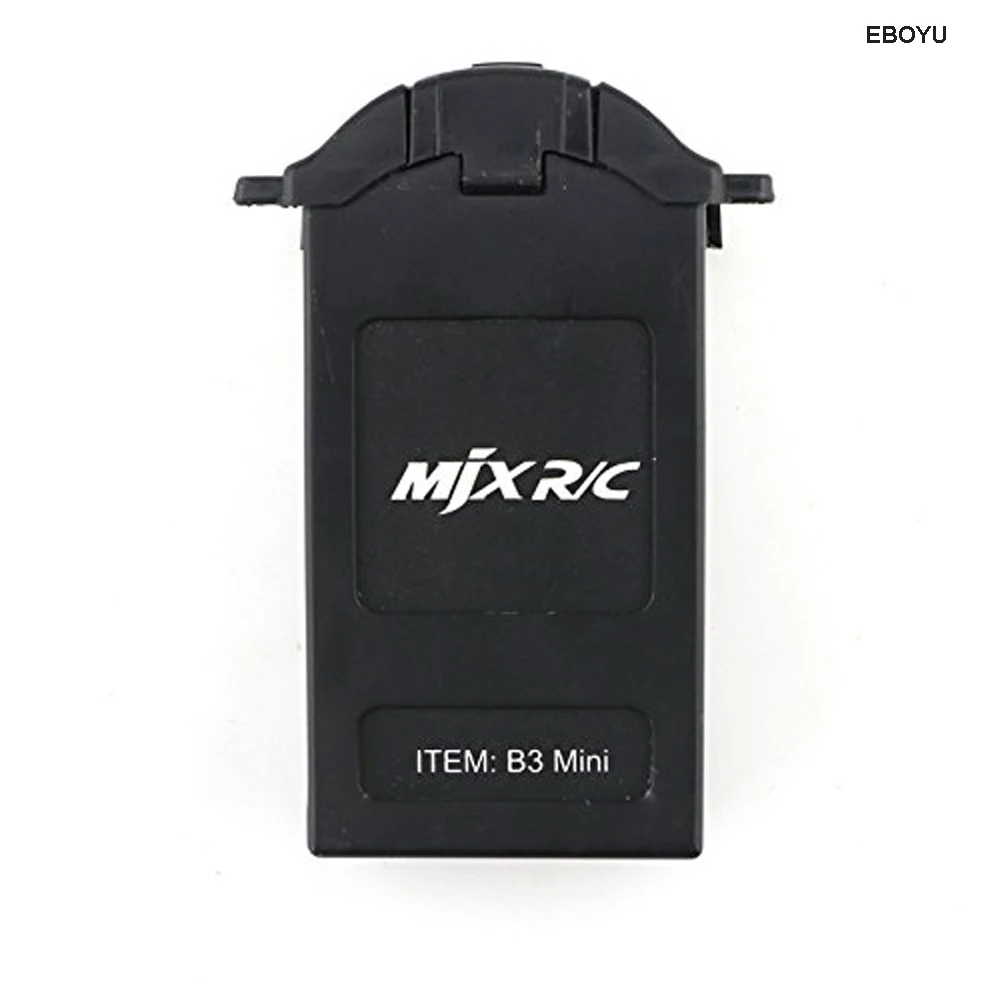 

EBOYU 7.4V 850mAh Lipo Battery Replacement Battery for MJX B3 Mini Bugs3 Mini Racing Drone Spare Parts