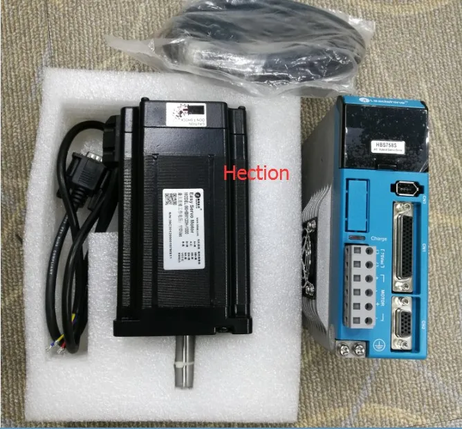 New Leadshine Easy servo motor 86HBM120H-1000 NEMA 34 can output 12NM torque encoder 1000 lines +easy servo driver HBS758 a set