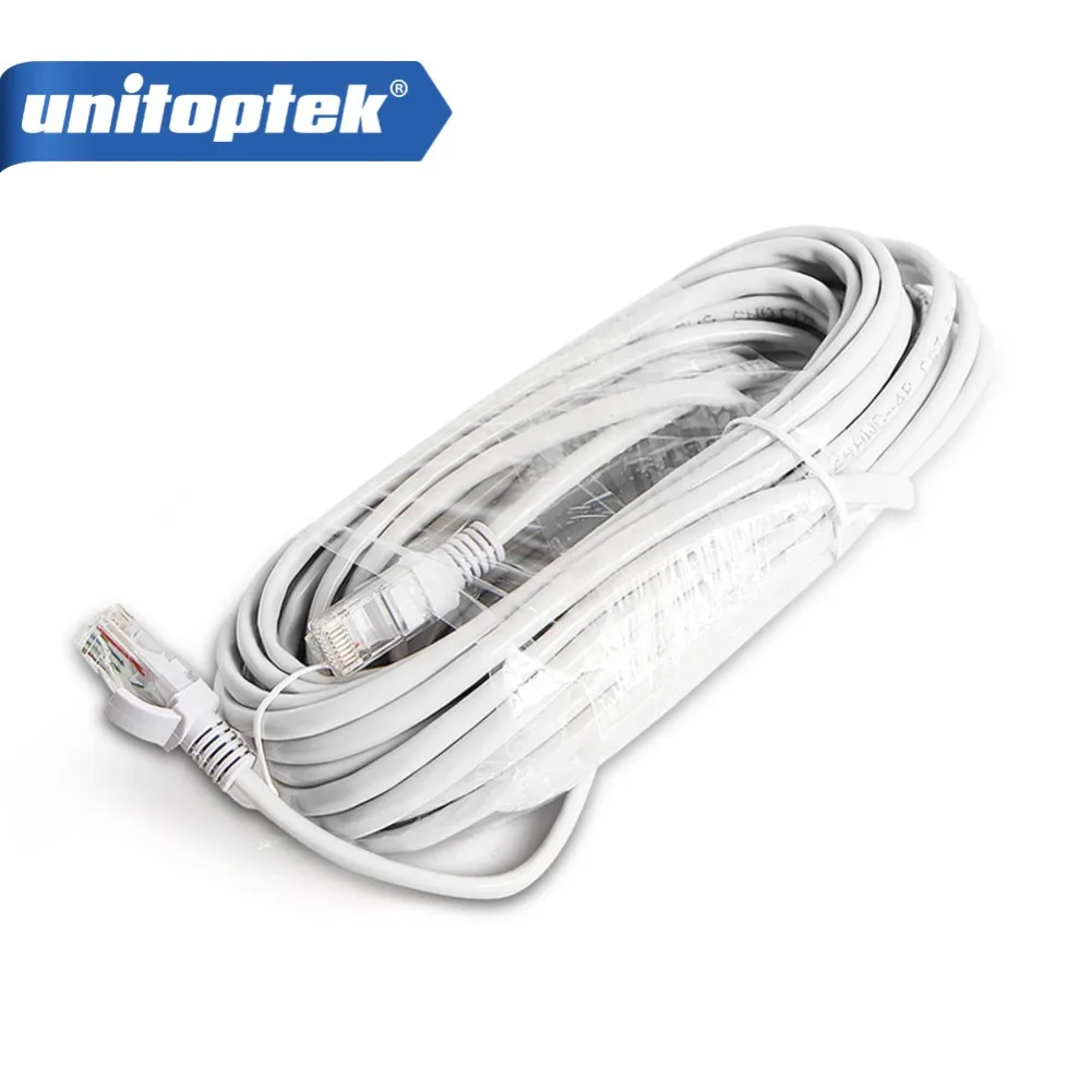 10m / 20m / 30m / 50m Ethernet Cable RJ45 CAT5/CAT-5e CCTV Network Cable Lan Cable For CCTV IP Camera NVR System Color Gray