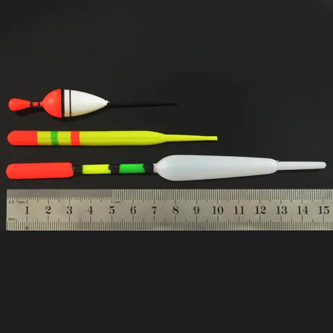 15 पीस 3 साइज़ वर्टिकल फिशिंग फ्लोट बॉय बॉबर फिशिंग टैकल बॉयज फ्री टैकल बॉक्स के साथ + 30 पीस हुक कॉम्बो 10 best sales स्लिप बॉबर - №7