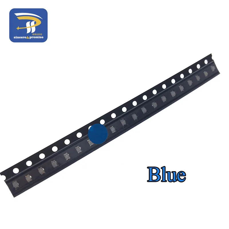 100 stücke/lot 0603 0805 1206 smd weiß rot blau grün gelb 20 stücke jedes super helle 1206 smd led dioden paket kit – Detail 4