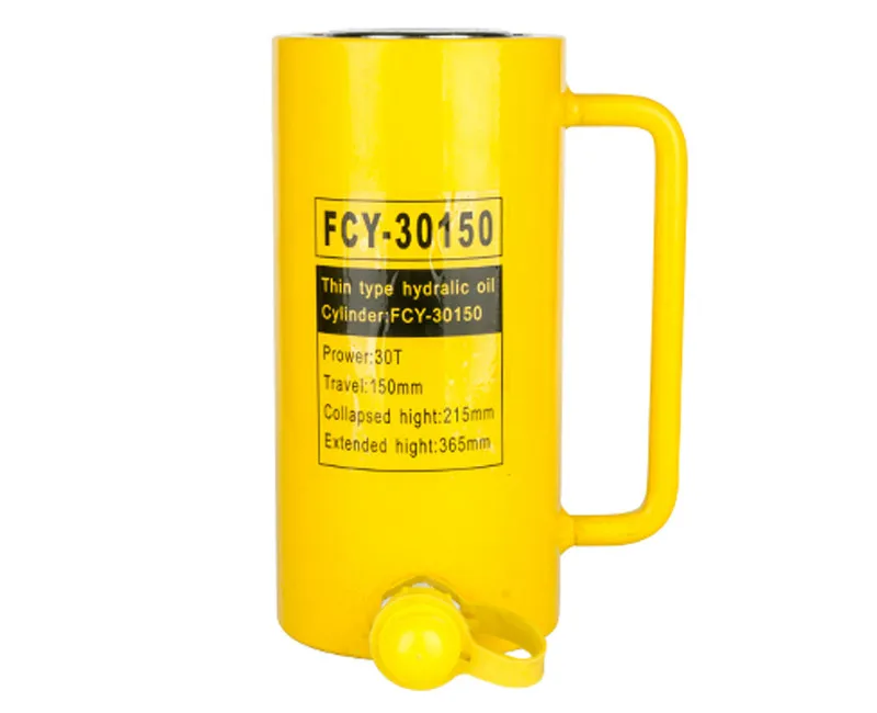 1 Piece Long Type Hydraulic Cylinder FCY-30150 Hydraulic Jack  Output of 30T, Piston Stroke of 150mm