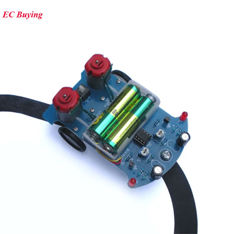 1Pcs D2-5 Intelligent Tracking Line Car DIY Kit TT Motor Electronic Assembly Smart Automobile Part Car Electronic Diy Kit