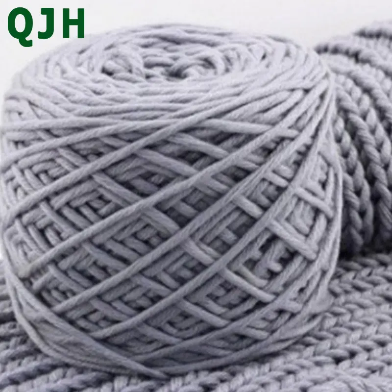 Wholesale 3 balls/ 600g Soft&warm Wool thick yarns High-grade not pilling hand knitting Scarf Sweater Natural milk cotton thread