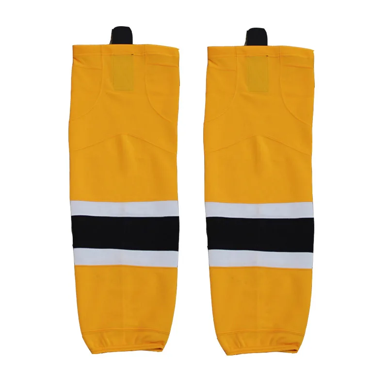 Ice Hockey Equipment Socks Team Sport Support Hosiery Adult Hockey Sock Ice Hockey Socks W015 yellow