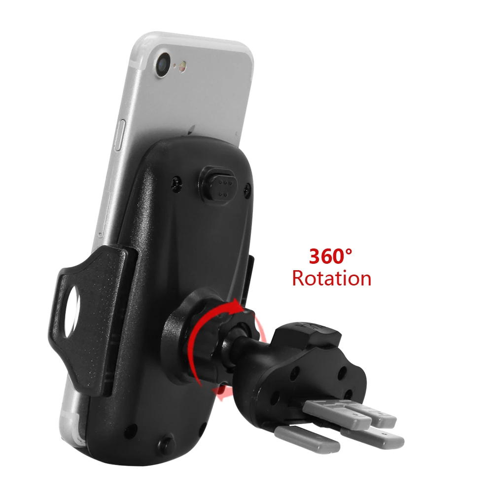 Xnyocn حامل هاتف محمول CD فتحة تنفيس الهواء حامل السيارة دعم آيفون 8 Xiaomi 4a Redmi 4x redmi نوت 5 plus الهاتف الذكي جبل