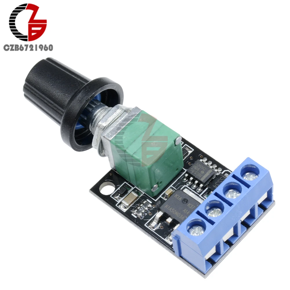 5-16V Voltage Regulator 10-14KHz 10A DC Motor Speed Controller Regulator 5V 12V PWM Adjustable Fan Motor Speed Voltage Control