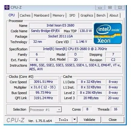 E5 2680 Original Intel Xeon E5-2680 Processor 2.70GHz 20MB 130W SR0KH LGA2011 8-Cores Desktop CPU 100% normal work free shipping