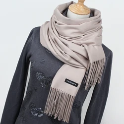 Hot sale Scarf Pashmina Cashmere Scarf Wrap Shawl Winter Scarf Women's Scarves Tassel Long Blanket Cachecol High Quality YR001