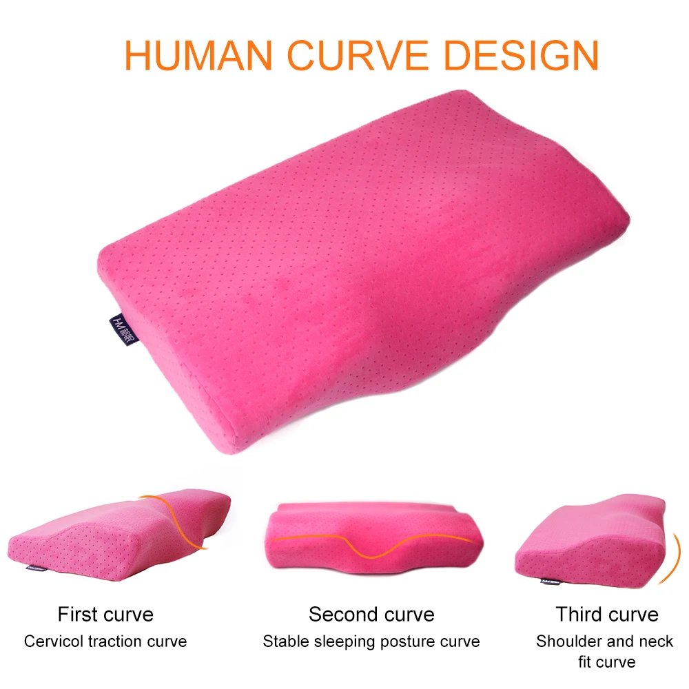 PU Leather Flannel Eyelash Extension Pillow Grafted Eyelashes Salon Use Memory Foam Lash Pillow Chronic Rebound Relieve Cervical