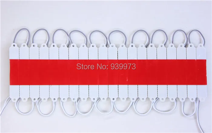 5630 LED impermeável módulo de luz módulo LED backlight branco ( 6000 K ) DC12V 1.5 W 3 levou 45lm / LED