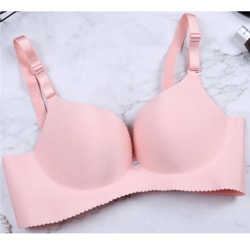 2018 neue Ankunft Draht Freies Bhs Für Frauen Sexy Bralette Nahtlose Hohl Push-Up Bh Komfortable Atmungs Bh Sexy Dessous