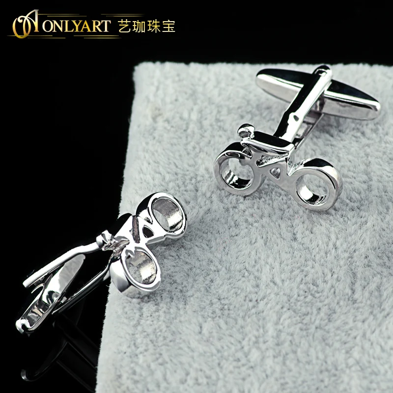 Sports Bike Cufflinks Shirt Men Cufflink For Fashion Bikecycle Cuff Link High Quality Accessory Hot Seller OnlyArt Jewelry