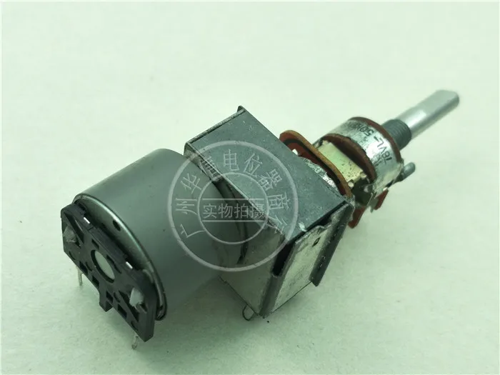 [VK] TEAC3020 Amplifier volume potentiometer LG B50K Quad motor potentiometer handle 25MMF 14 feet switch