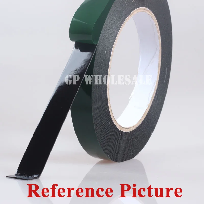 Sealing tape car foam sponge double faced glue 4cm 40mm width 0.5mm thick