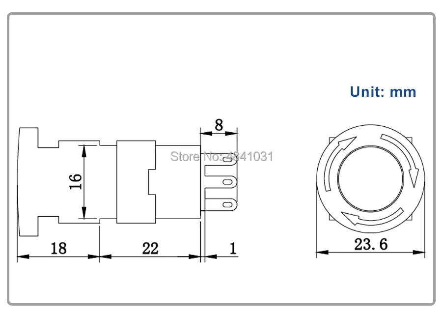 Power Emergency Switch Urgent  Stop For SIEG C1-113 Grizzly M1015 G0937 SOGI M1-150 MS-1 Mr.Meister Compact 7 lathe parts