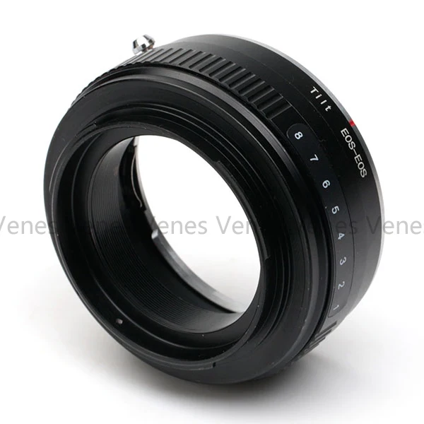 Venes Tilt Lens Mount Adapter/Macro lens adapter Suit For Canon EF to for EOS Camera 70D 600D 5D Mark III 7D mark II 550D 700D