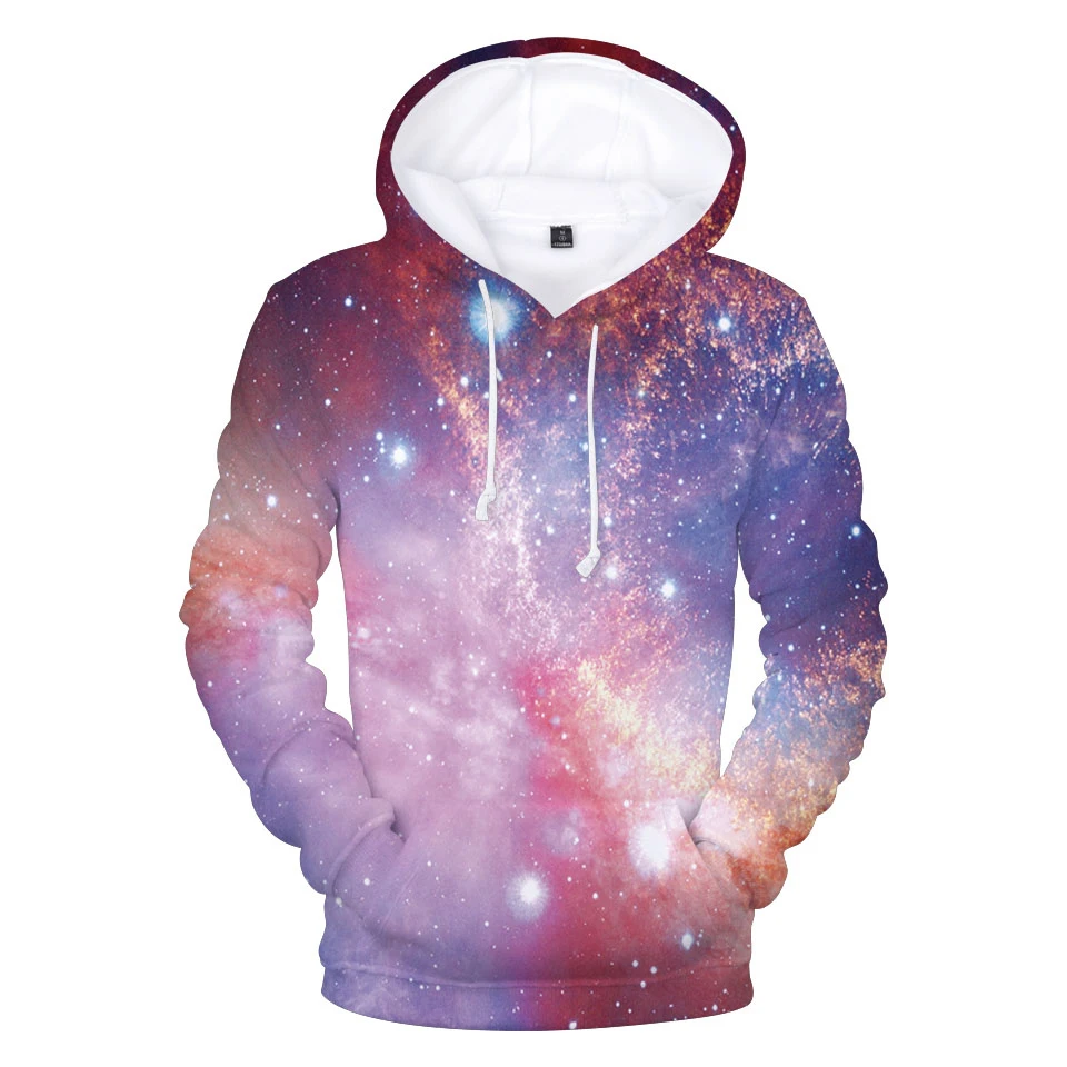 

3d hoodies pullover Space Galaxy Starry sky print men women Hoodie hoody tracksuit casual Long Sleeve 3D Hooded Sweatshirts tops