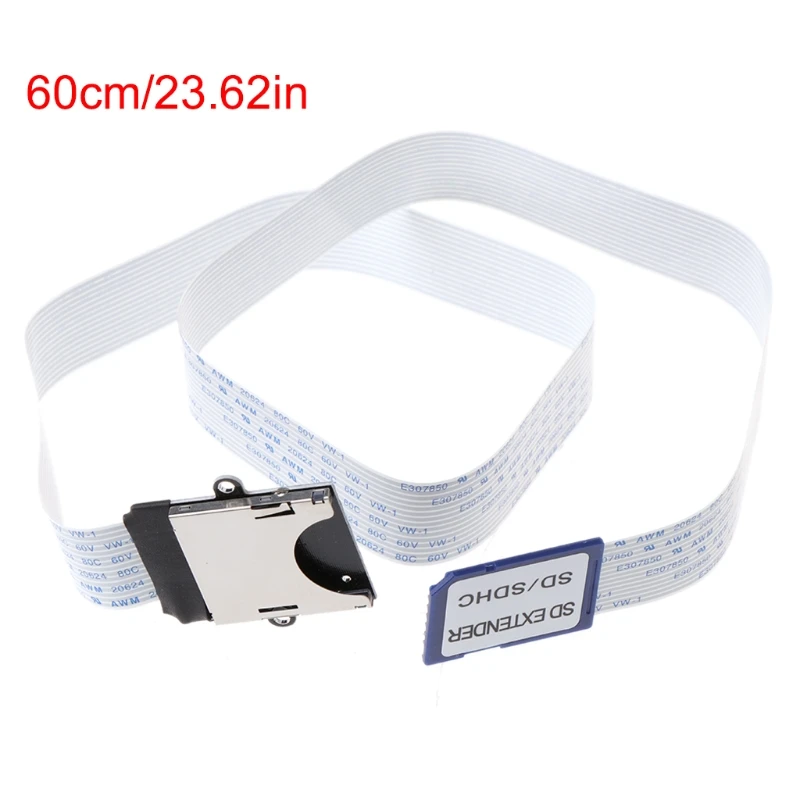 SD Male to SD Female Adapter Extension Cable for 3D Printer Raspberry Pi GPS TV