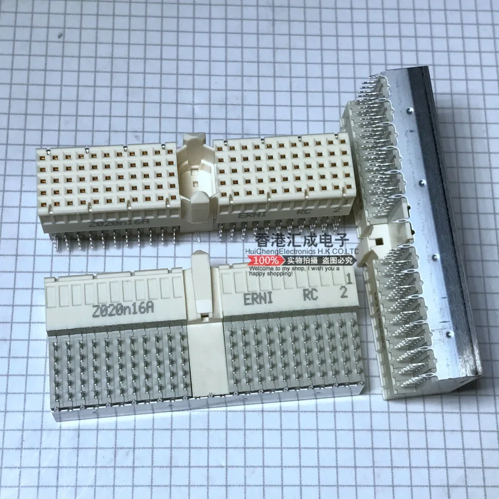 354142 CPCI J1 Connector PCB 110P 5 * 22 A type female seat with lock ERNI New  Original