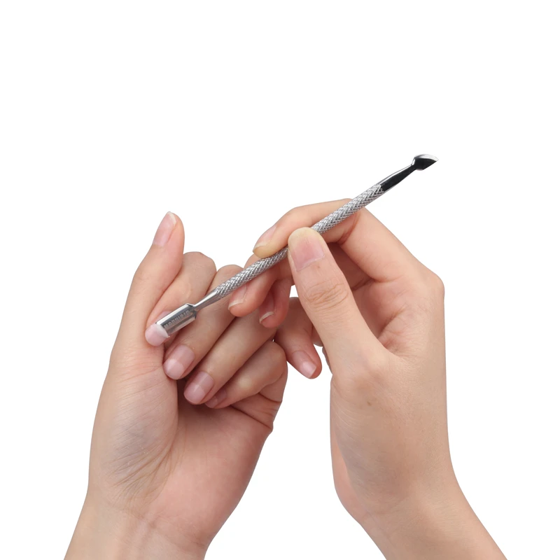 Brainbow 1 قطعة الفولاذ المقاوم للصدأ بشرة انتهازي مزدوجة ينتهي الجلد الميت مزيل الأشعة فوق البنفسجية هلام البولندية إزالة مسمار الجمال الفن وأدوات مانيكير