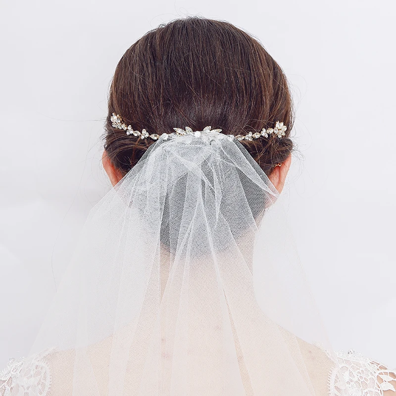 Miallo  Classic Wedding Long Hair Combs Austrian Crystal Bendable Bride Hair Jewelry Accessories Women Hairpins Hairpieces
